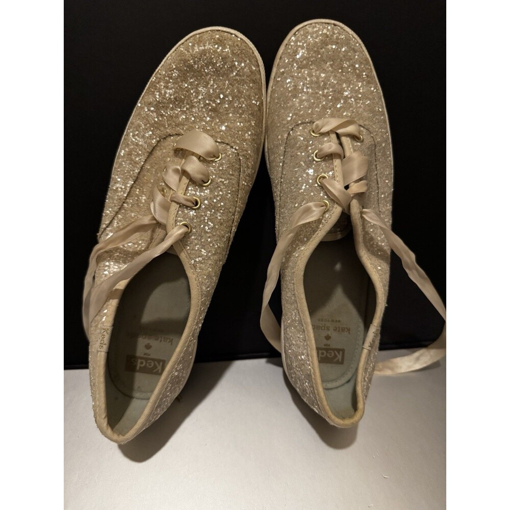 Keds X Kate Spade New York Champion Glitter Sneakers Women’s Size 9.5 Pre-loved